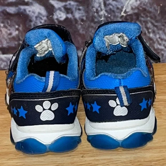 Nickelodeon Boys Paw Patrol Light Up Sneakers Toddler Size 7 - Picture 6 of 11